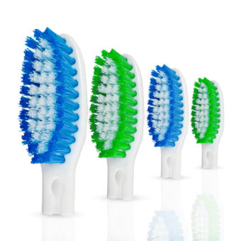 4 replacement heads Bristles: MEDIUM